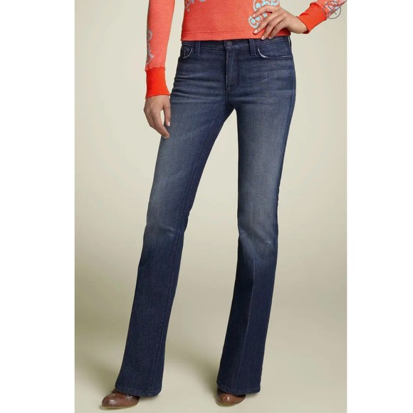 7 For All Mankind Women's High Waist Bootcut Jeans Size 28 - Picture 1 of 11